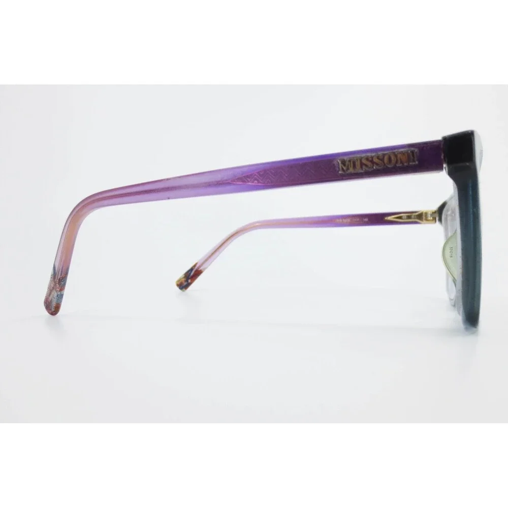 Missoni MIS 0013 OCF Green Blue Purple Gradient Cat Eye Eyeglass 53-16-140